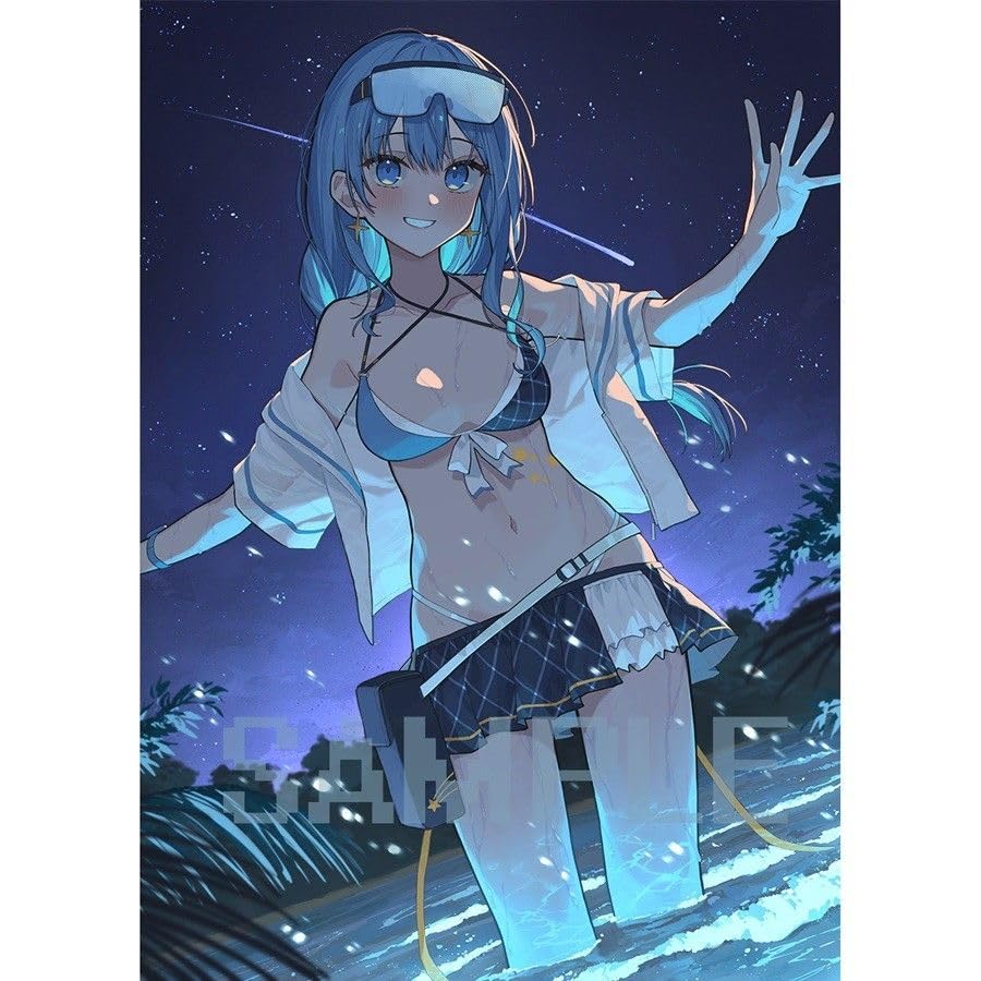 Amazon.co.jp: 星街すいせい 水着 タペストリー ｜ : Clothing, Shoes